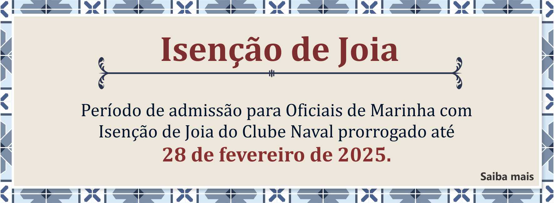 Isenção de Joia