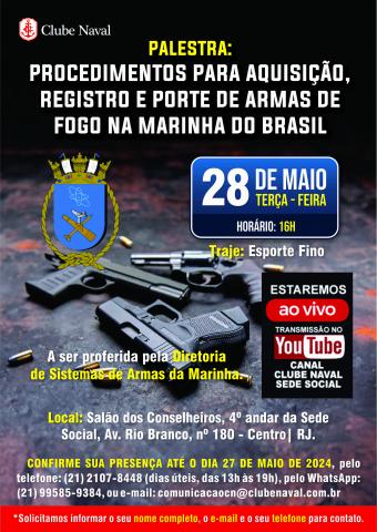 Palestra - Procedimentos Para Aquisição, Registro E Porte De Armas De ...